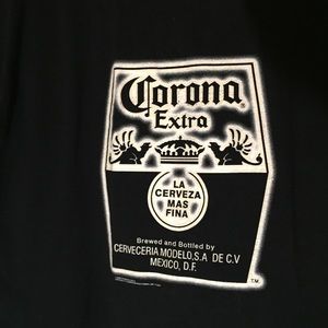 Corona Extra Black T-shirt Sz L